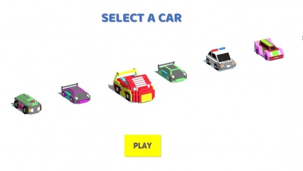 Circle Crash - Blocky Highway Android Game Image 1