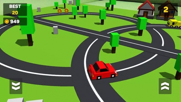 Circle Crash - Blocky Highway Android Game Image 4