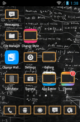 Chalk Board UI Icon Pack Android Theme Image 3