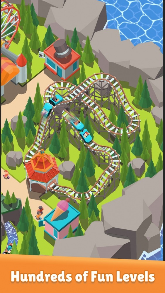 Coaster Builder: Roller Coaster Connect Puzzle Android Game Image 4