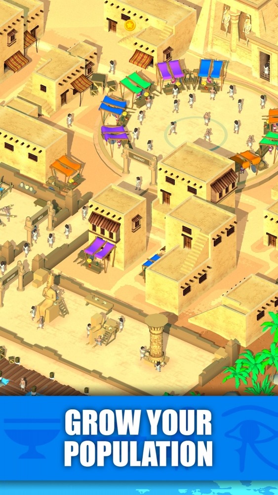 Idle Egypt Tycoon: Empire Game Android Game Image 3