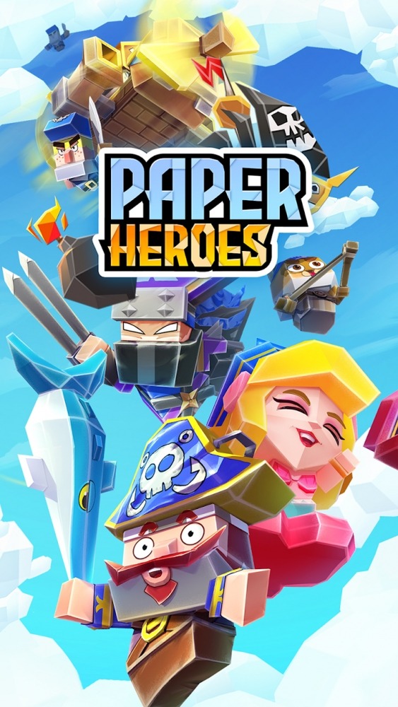 Paper Heroes Sky Pirates Android Game Image 1