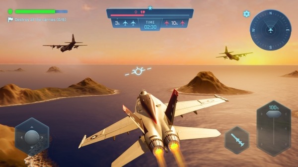 Sky Warriors: Blazing Clouds Android Game Image 3