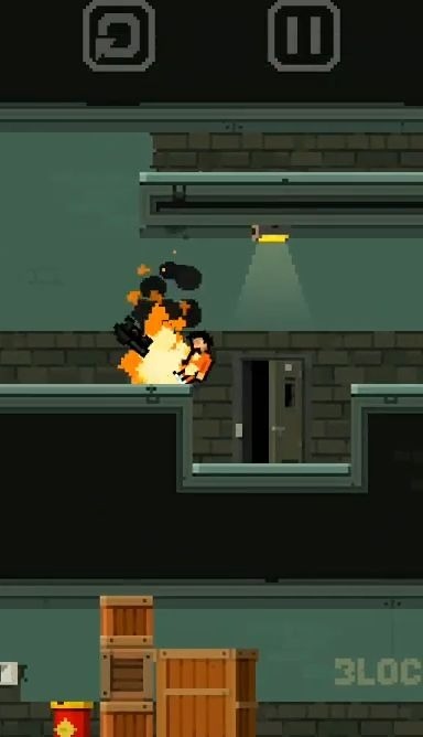 Prison Run And MiniGun Android Game Image 2