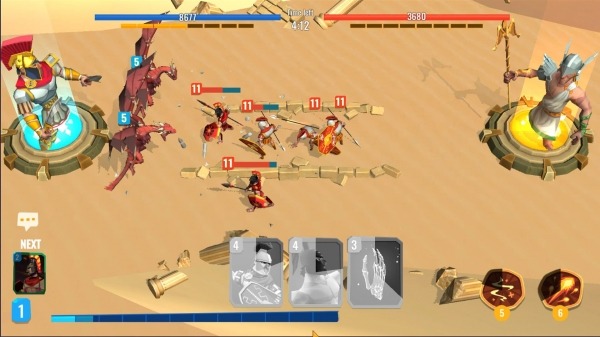 Trojan War 2: Clash Cards Game Android Game Image 3