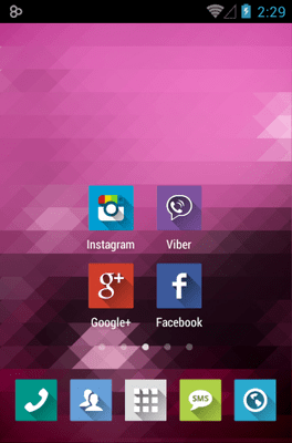 Long Shadow Icon Pack Android Theme Image 2