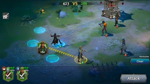 Heroes Of The Dark Android Game Image 2