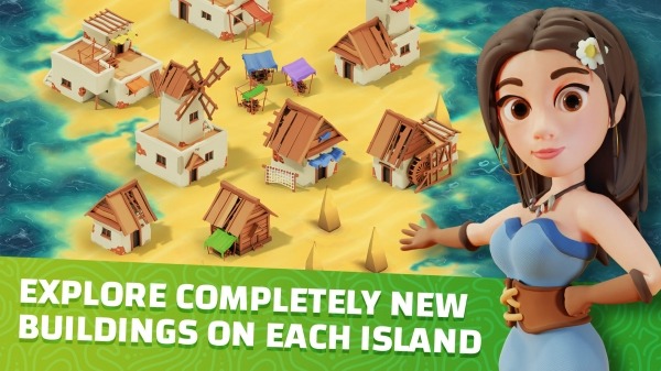 Idle Islands Empire: Building Tycoon Gold Clicker Android Game Image 1