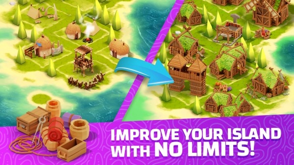 Idle Islands Empire: Building Tycoon Gold Clicker Android Game Image 2