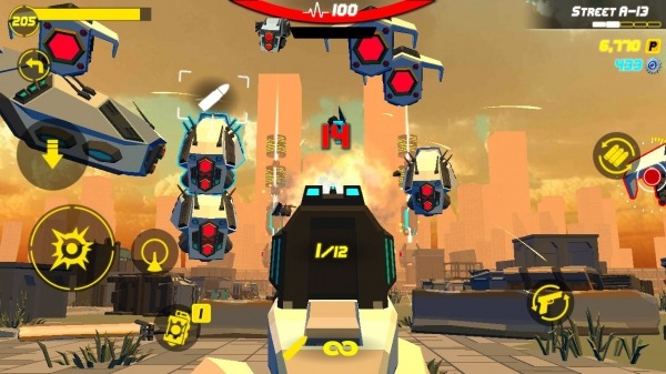 GunFire : City Hero Android Game Image 2