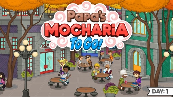 Papa&#039;s Mocharia To Go! Android Game Image 1