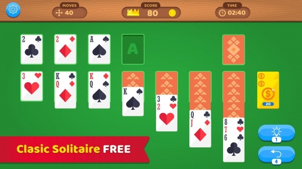 Solitaire Master VS: Classic Card Game Relax Android Game Image 2