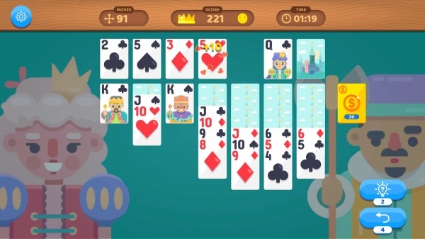 Solitaire Master VS: Classic Card Game Relax Android Game Image 3