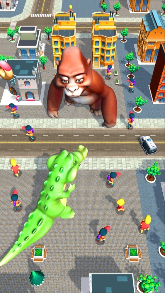 Rampage : Giant Monsters Android Game Image 1