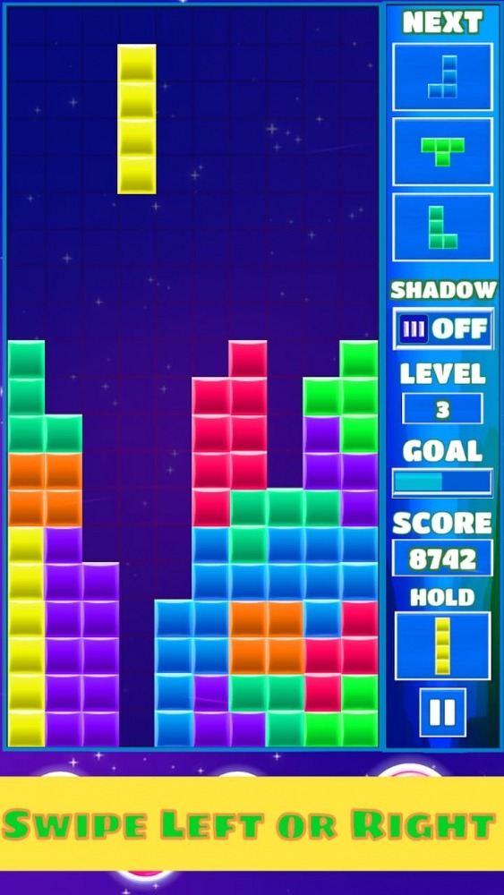 Tetra Block Blitz Puzzle Android Game Image 2