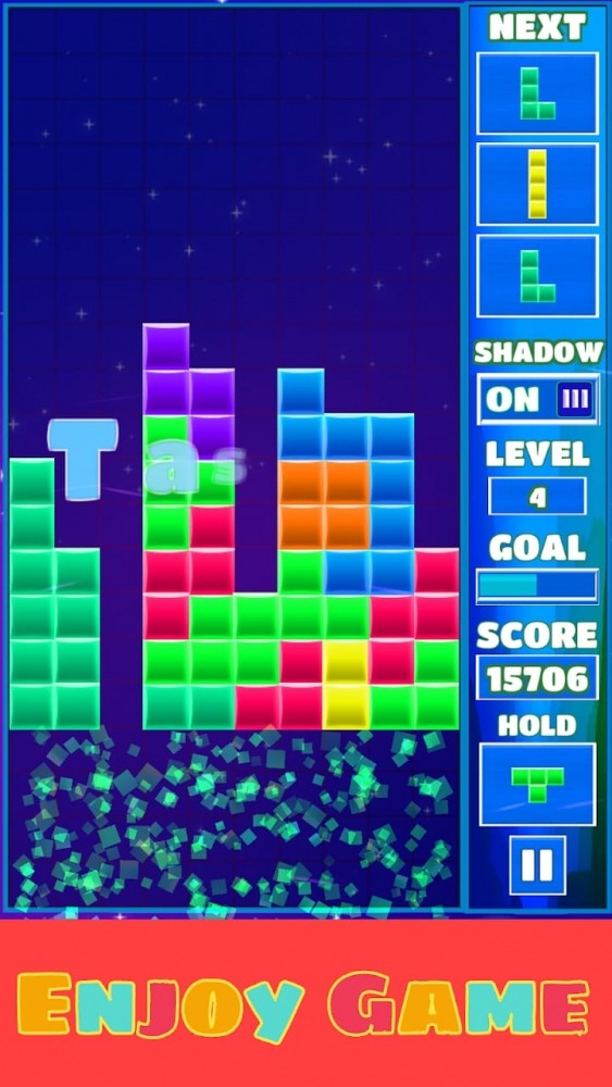 Tetra Block Blitz Puzzle Android Game Image 3