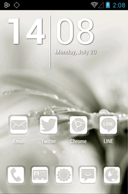 Dainty Icon Pack Android Theme Image 1