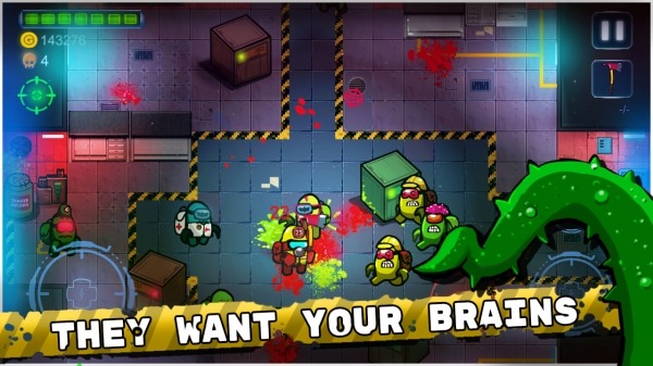 Zombie Among Space Android Game Image 1