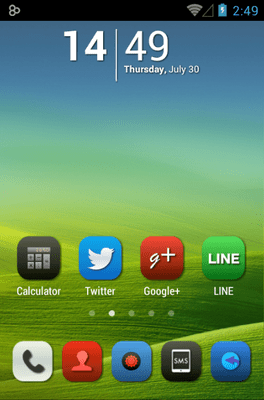 Iconia Icon Pack Android Theme Image 1