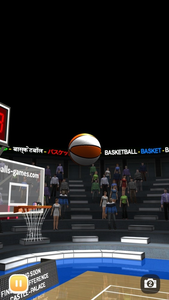 Basketball 3D Shooting Contest, Real Free Shootout Android Game Image 2