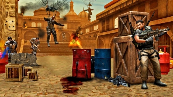 Soldier Combat Mission: Armed Gun Encounter Action Android Game Image 1