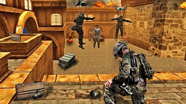 Soldier Combat Mission: Armed Gun Encounter Action Android Game Image 2