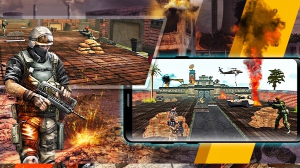 Soldier Combat Mission: Armed Gun Encounter Action Android Game Image 3