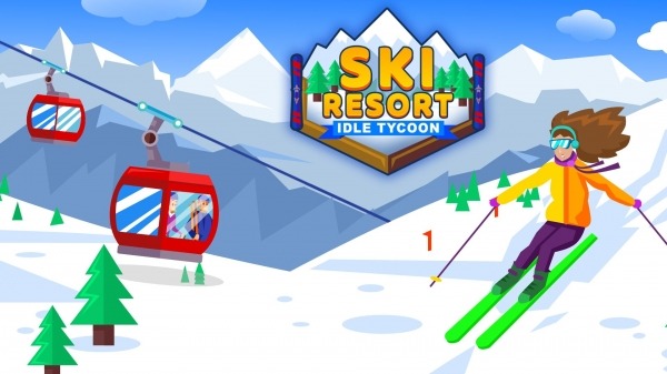 Ski Resort: Idle Tycoon - Idle Snow! Android Game Image 1