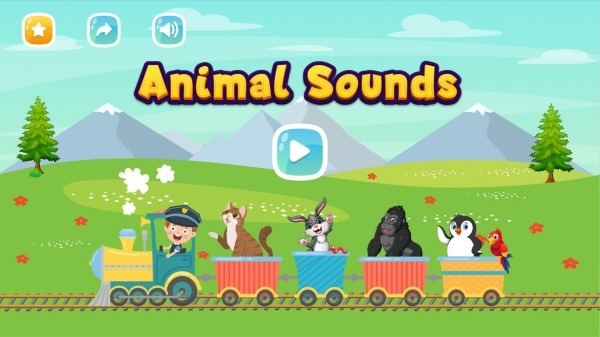 Animal Sound For Kids Learning Android Application Image 1