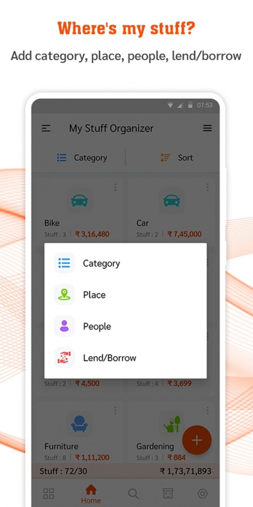 My Stuff Organizer: For Home Inventory Management Android Application Image 2