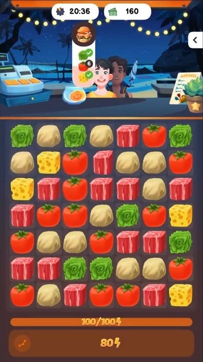 Food Frenzy: Puzzle Android Game Image 2