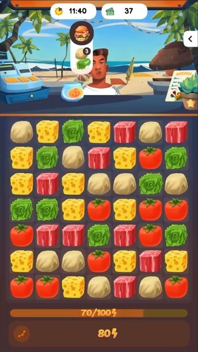 Food Frenzy: Puzzle Android Game Image 4