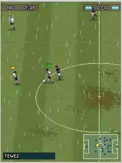 Pro Evolution Soccer 2010 (PES 2010) Java Game Image 2