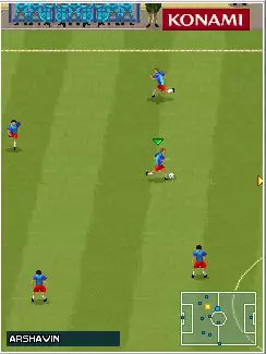 Pro Evolution Soccer 2010 (PES 2010) Java Game Image 3