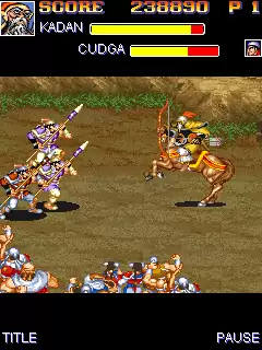 Warriors Of Fate Java Game Image 2