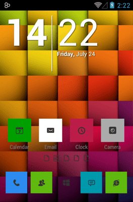 Windows 8 Icon Pack Android Theme Image 1