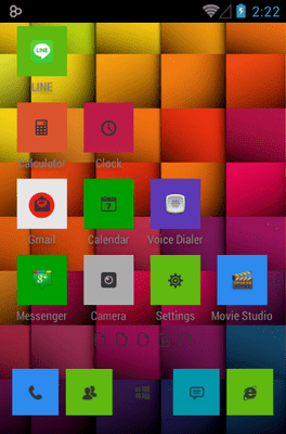 Windows 8 Icon Pack Android Theme Image 3