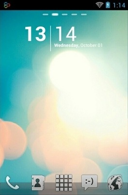 Flare Go Launcher Android Theme Image 1