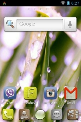 Rain Go Launcher Android Theme Image 2