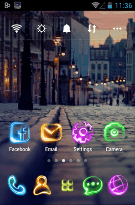 Tonight Go Launcher Android Theme Image 1