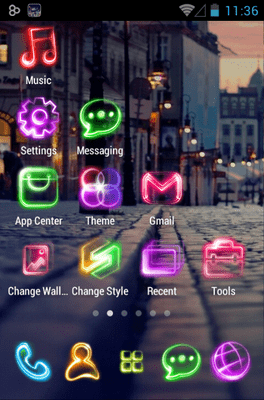 Tonight Go Launcher Android Theme Image 3