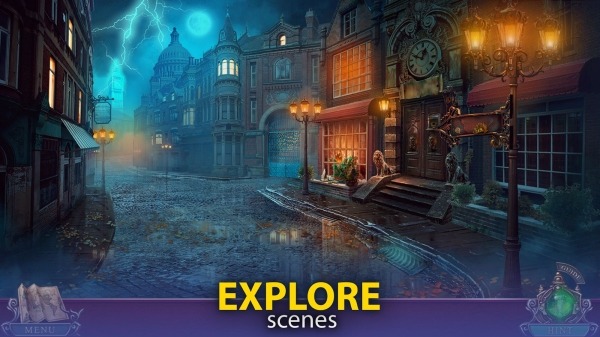 Hidden Objects - Dark City: London Android Game Image 2