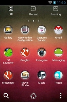 Pink Texture Go Launcher Android Theme Image 3