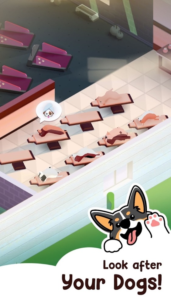 Dog Hotel Tycoon Android Game Image 2