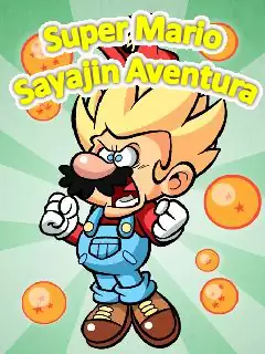 Super Mario: Sayajin Aventura Java Game Image 1