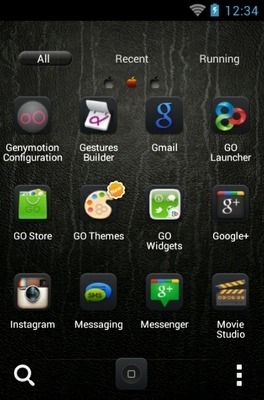 iPhone Go Launcher Android Theme Image 3