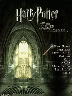 Harry Potter And The Order Of The Phoenix Java Game Image 1