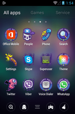 Happy Hour Go Launcher Android Theme Image 3
