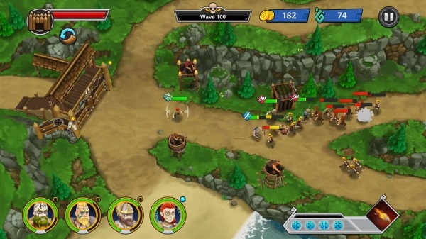 Heroes Of Valhalla Android Game Image 3