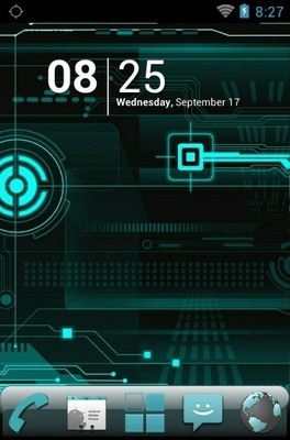 Cyanogen Go Launcher Android Theme Image 1